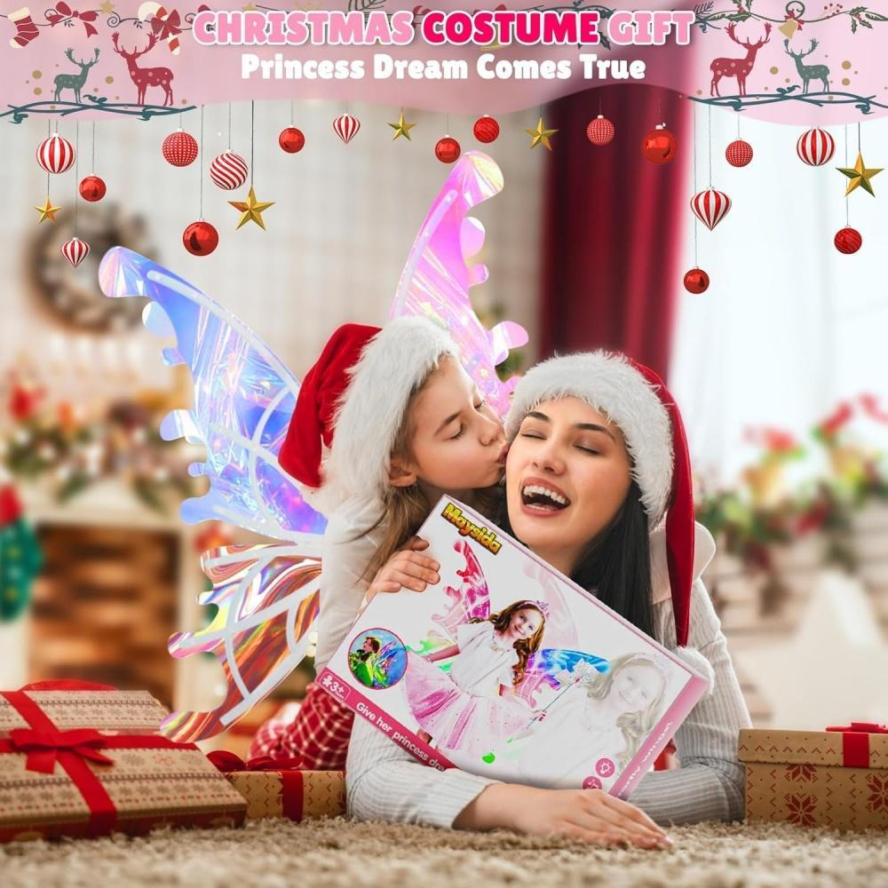 Dream Wings Toy Gradient Ribbon Light Light Portable Fun And Cute Touch Girls Favorite Gift
