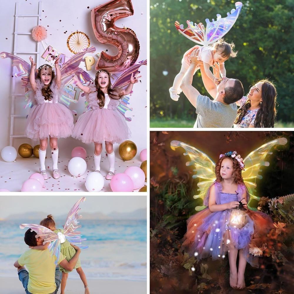 Dream Wings Toy Gradient Ribbon Light Light Portable Fun And Cute Touch Girls Favorite Gift