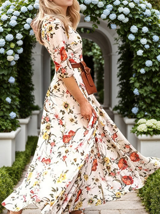Women's Dresses, Flower Printed Dresses, Princess Dresses, Dresses