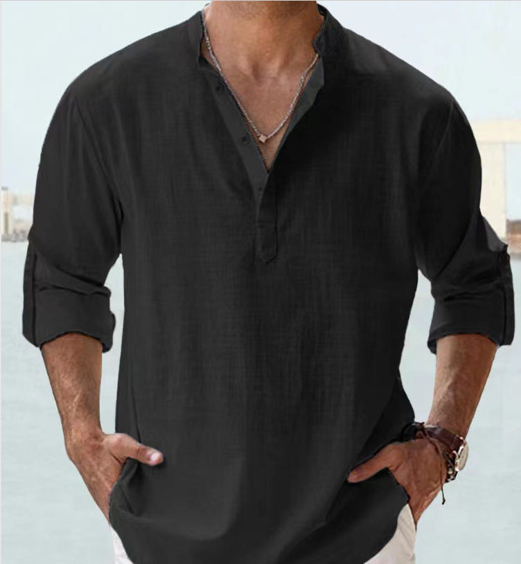 Fashion Casual Loose Sports Shirt Men