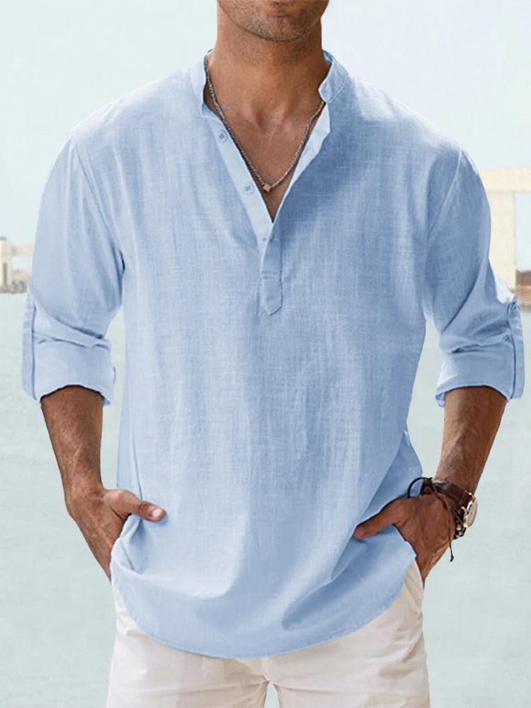 Fashion Casual Loose Sports Shirt Men